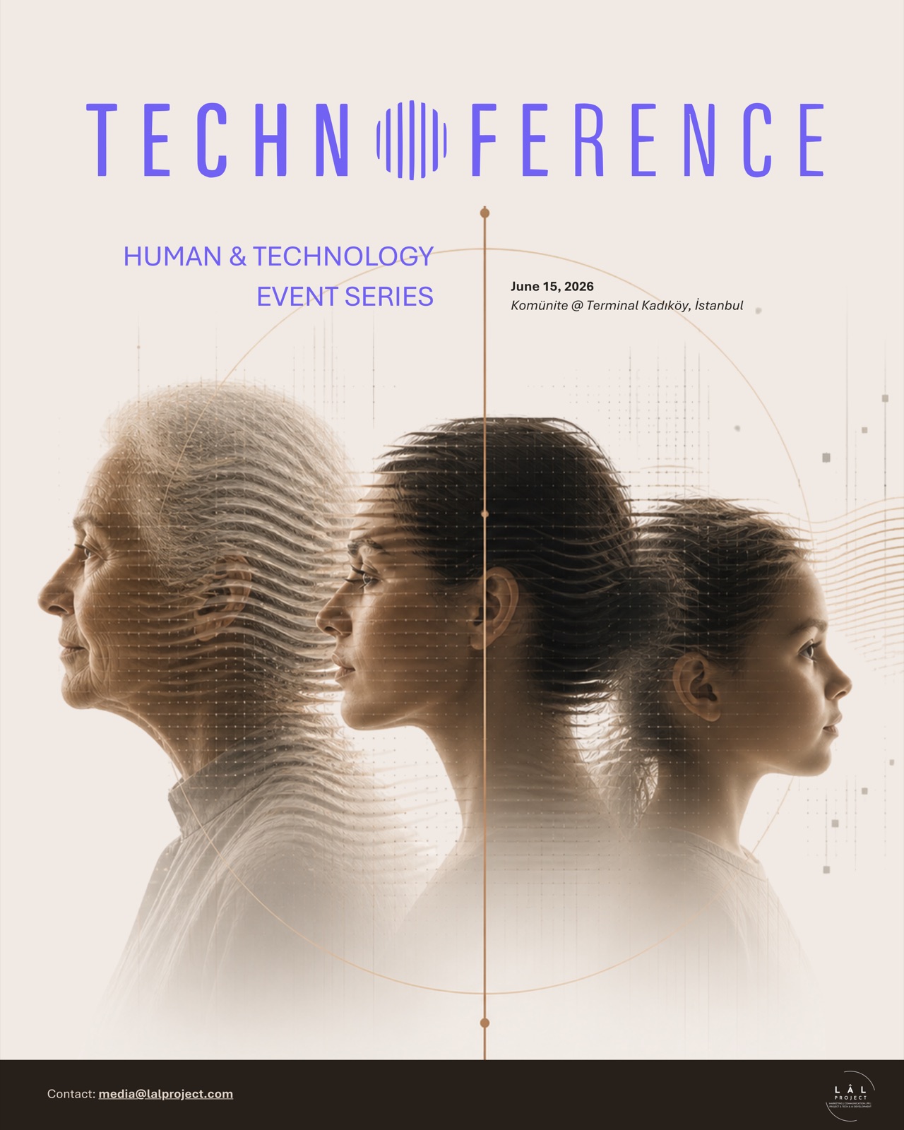 Technoference S01: Dijital Filtre — Etkinlik Afişi